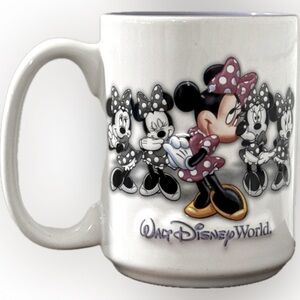 Walt Disney World Mug 16oz Minnie Mouse EUC